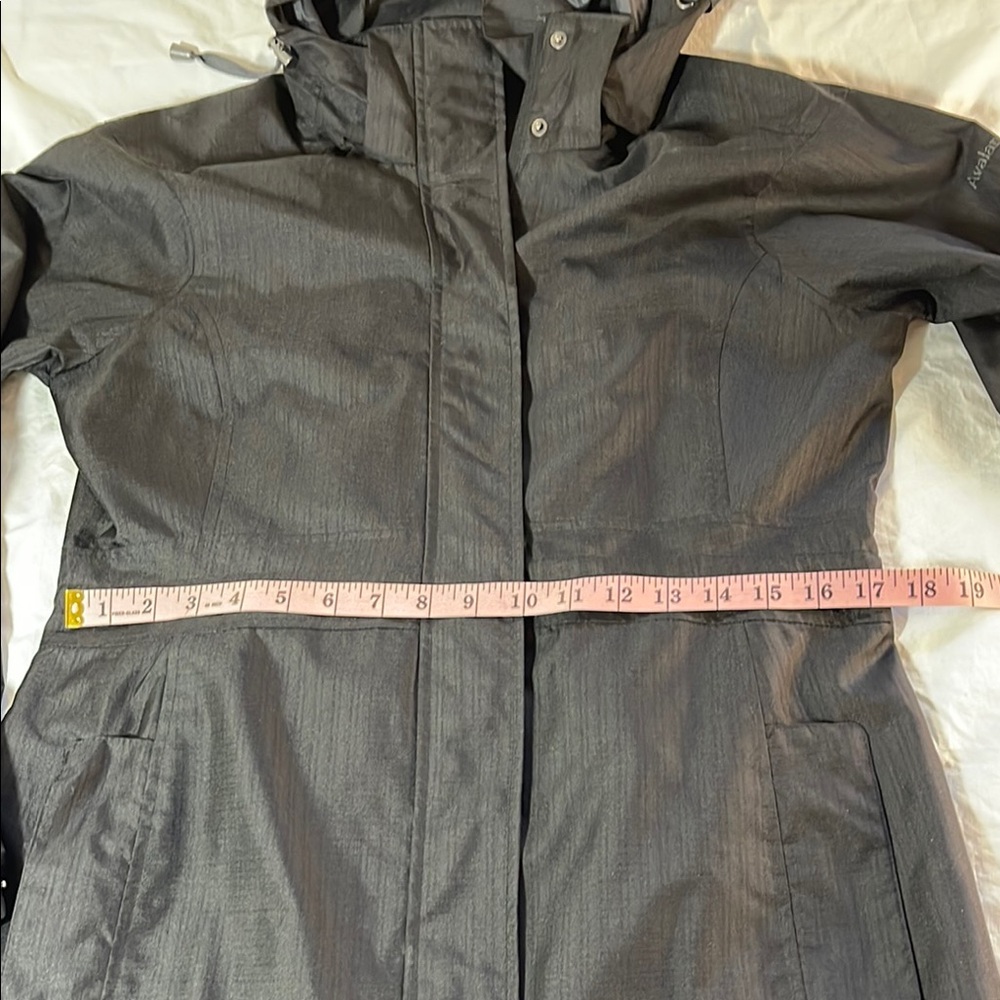 Avalanche Charcoal Hooded All Weather Utility Jacket - Picture 7 of 11